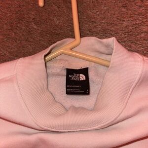 North face crewneck sweater, large, new condition.